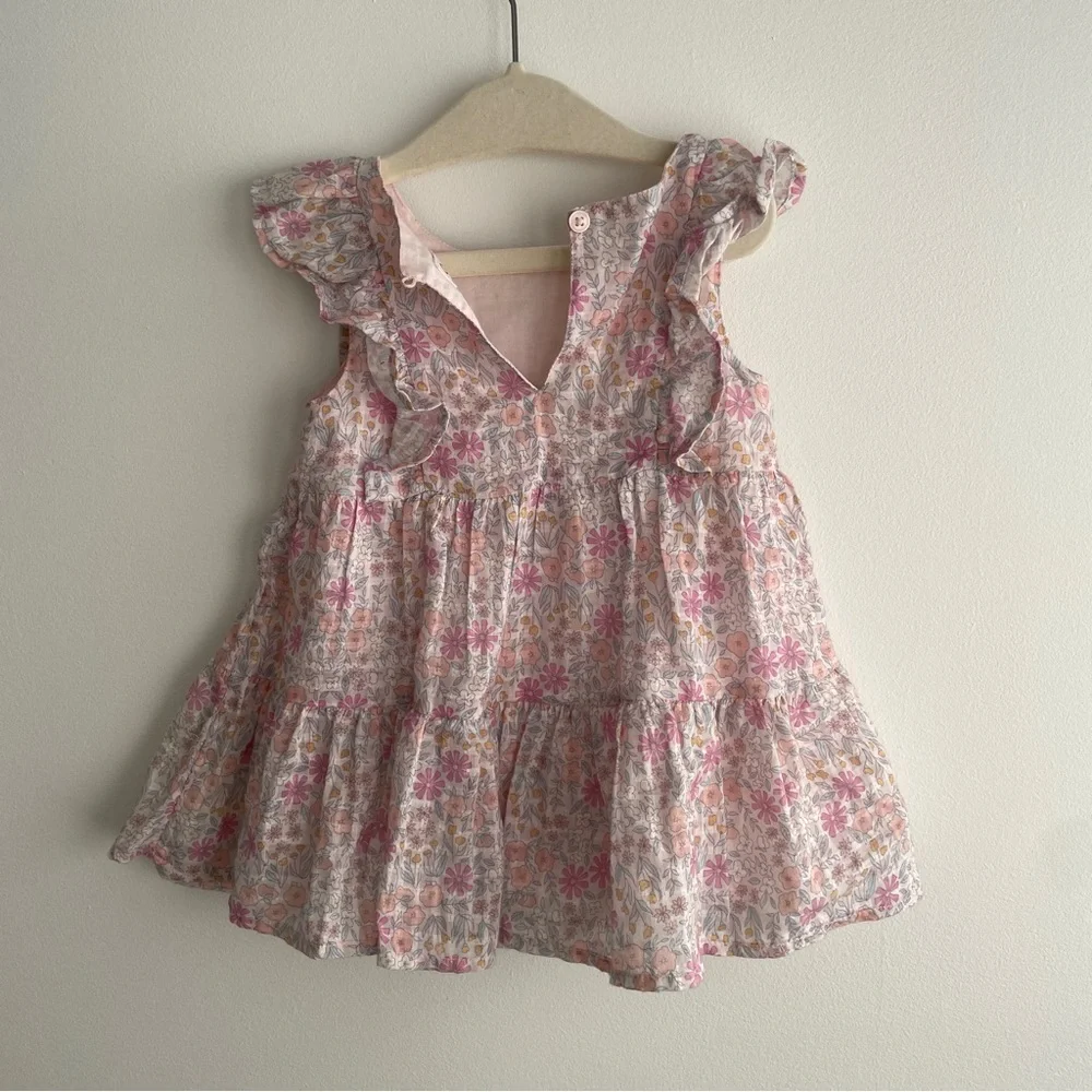 Flutter Sleeve spring Dress Size 12 Month